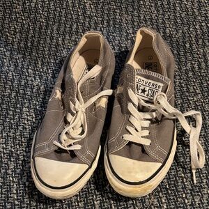 Converse Charcoal Low-Top Sneakers